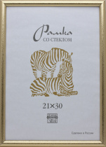 Фоторамка пластик 10*15 509 (Золото)