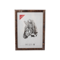 Фоторамка пластик 15*21 501 (Коричневый)