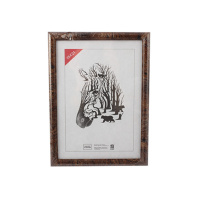 Фоторамка пластик 15*21 501 (Коричневый)