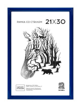 Фоторамка пластик 21*30 504 (Синяя)