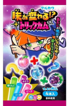 Жевательная резинка Marukawa "Волшебница" (персик,яблоко,виноград,содовая  10гр., /уп.20шт./