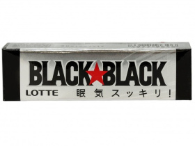 Жевательная резинка Блэк Блэк" Lotte" 26,1гр., /уп.15шт./