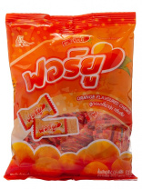 Конфета жевательная "Boonprasert "For You" Orange 140гр., со вкусом апельсина, м/у. Цена за 1шт.