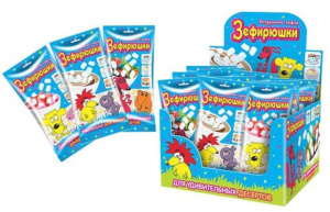 Зефир воздушный  ЗЕФИРЮШКИ для какао 15г /уп.24шт./