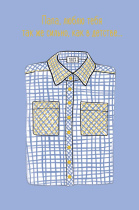 Открытка А5 "Папа, люблю тебя так же сильно, как в детстве..."