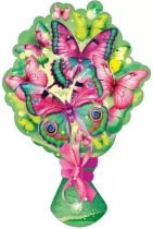 Украшение на скотче 18*12см  "Букет"