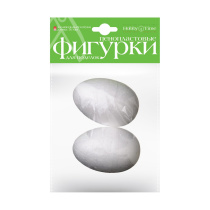 Заготовка пенопластовая Яйцо, 2шт, D=7см