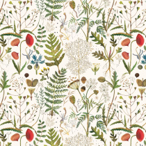 Бумага упаковочная 70*100см  "Flora. Луговые травы" 80гр/м2