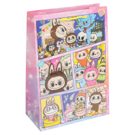 Пакет подар. бумажн. 22*31*10 см 140гр/м2  Веселый монстрик