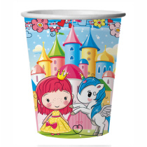 Стакан бум. 250 мл,  6 шт "Волшебная страна"