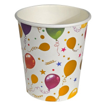 Стакан бум. 250 мл,  6 шт "Шарики"