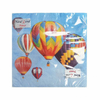 Салфетка "Праздничные шары" 33*33см, 20 шт., 2-х слойная