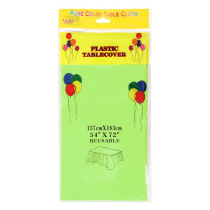 Скатерть п/э 137*183см светло-зеленая