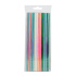 Трубочки для напитков 21см, 25шт "Ирридисцентные" бумага