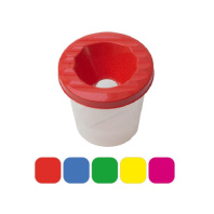 Стакан непроливайка  одинарный "Ассорти" 5 цв.