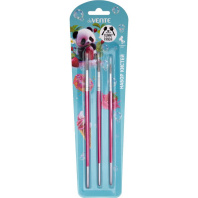 Набор кистей "deVENTE. Yummy Panda" 3 шт, (пони  2, 4, 7)