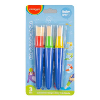 Набор кистей "KEYROAD" 3 шт, блистер