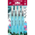 Набор кистей с резервуаром для воды" Water Brush" 4шт. (S/M/L/плоская 4 мм)
