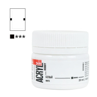 Краска акрил. "Акрил-Хобби"  20 мл, матовая, белая