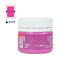 Краска акрил. "Акрил-Хобби"  20 мл, матовая, фуксия