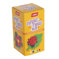 Тесто для лепки  4 цв.*50 гр., синий, желтый, красный, зеленый