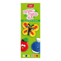 Тесто для лепки  6 цв.*50 гр.,