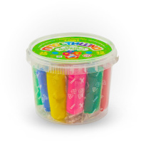 Тесто для лепки 12 цв.*24 гр., в ведре