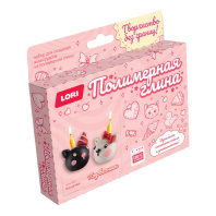 Набор из полимерной глины Подсвечники "Кошечки"