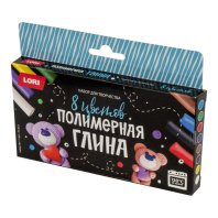Набор полимерной глины  8цв.