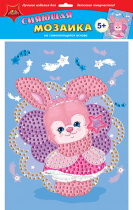 Аппликация из EVA А3  "Зайка-фея" 5+