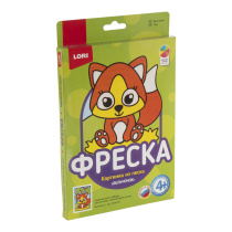 Аппликация из песка А5 "Бельчонок"