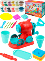 Набор для лепки легк. пластилином 12цв. "Готовим лапшу" 26 предметов