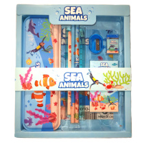 Набор канцелярских принадлежностей 12 пр. "Морской"