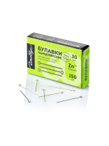 Булавки портновские, L30 мм, 150 шт