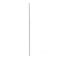 Крючок для вязания D=2мм, 15см в чехле розовый