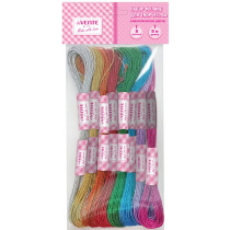 Набор ниток мулине"deVENTE.DIY Metallic ART" ,полиэстер 8м., 8цв. 8шт.