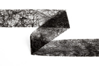 Термолента "Паутинка" 10мм *3м черная