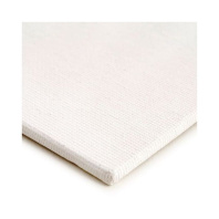 Холст на картоне 15*15 см,  100% хлопок, грунт акриловый, набор 5 шт.