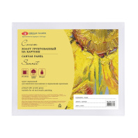 Холст на МДФ 24*30 см "Сонет" 100% хлопок, 280 г/м2, мелкое зерно