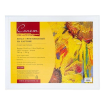 Холст на МДФ 35*45 см "Сонет" 100% хлопок, 280 г/м2, мелкое зерно