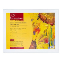 Холст на МДФ 35*45 см "Сонет" 100% хлопок, 280 г/м2, мелкое зерно