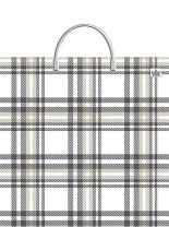 Пакет 36*37см (100мк) с пластиковой ручкой "Неизменная классика" ПВД