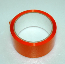 Скотч 48мм*50м цветн. оранжевый 45мк Maksi