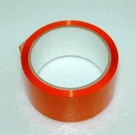 Скотч 48мм*50м цветн. оранжевый 45мк Maksi