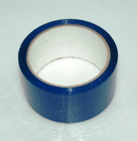 Скотч 48мм*50м цветн. синий 45мк Maksi