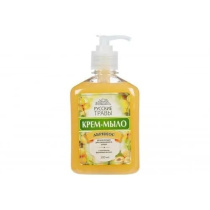 Мыло жидкое Русские травы 300 мл крем-мыло (дозатор) абрикос