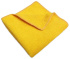 Салфетка универсал 30х30см, микрофибра жёлтая