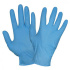 Перчатки нитриловые неопудренные L нестерильные уп.100шт., голубые