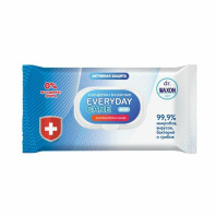 Салфетки влажные  Everyday Care, антибактериальные с клапаном, 80 шт
