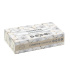 Салфетки бумажные  "Crystal"  100шт.,  2- слойные белые, в пенале
